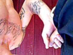 Gay street, homosexual, obciąganie