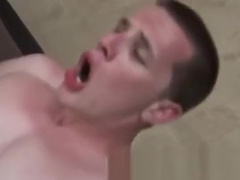 Alaska boys nude gay Anthony rolled over onto his back, lubricating