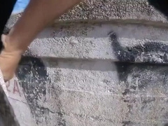 Condom-free Dad on a Bridge