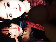 Cum on Gfriend Sinb and Eunha