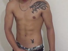 Horny twink playboy with big dick