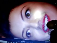Kajal Aggarwal hot Bitch  facial cum tribute