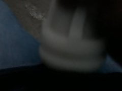 Young boy masturbating with sex toy 1.2