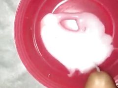 Coli handjob full sperma