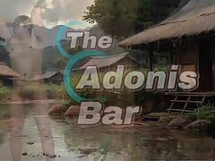 A horny man went to a bar where in a lot of men fucked his ass and he swallowed a lot of cum