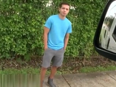 Straight guys camping fuck xxx sucked while by gay young