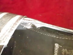 Cum on her favorite shoes