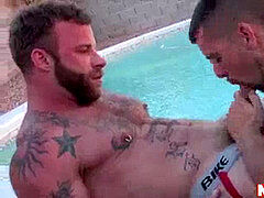 MANALIZED wild Josh Stone Barebacked By tatted Muscle parent