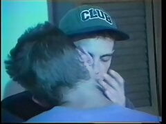 Two hot gay guys suck on each others long thick shafts