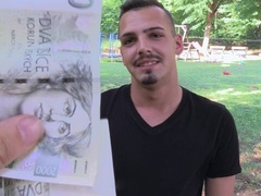 True amateur spreading his legs for a truly large peen