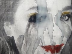Myriam covered with cum