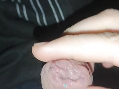 Making my little cock cum hard for you