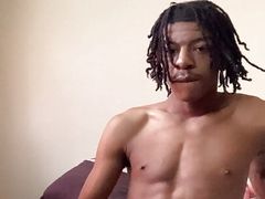 Tj Masturbating  His Cock Slapping And Stroking While Talks To The His Subscribers