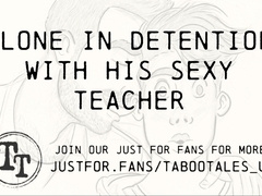 Homosexual Softcore Audio ASMR: Detention With His Steaming Tutor