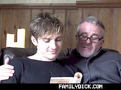 FamilyDick - stepparent And Step Grandpa Spitroast A ultra-kinky youngster