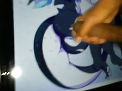 Guy cums to hot furry chick