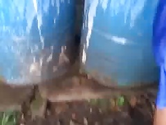Banho de cuia dos asiaticos