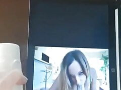 Jada Stevens Fleshlight Huge Cumshot Tribute