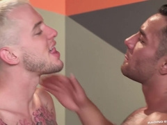 Tattooed Bodybuilder Colton Grey Butt Fucked