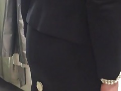 Karen Millen skirt suit (non sexual)