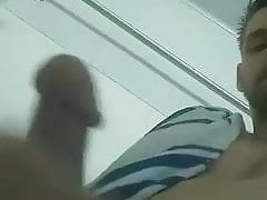 Hot guy awesome cumshot