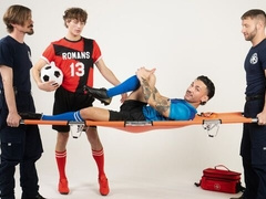 Siren Santiago and Miles Fallon: footballer fucks a physio