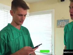 Youngster Athlete Dicked Down By Squad Captain - Trevor Harris, Kam Stone - NextDoorStudios