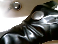For New year buy  wife new boots, First cum
