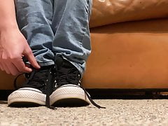 Shoe and sock strip