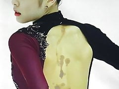 yuna kim sexy back cum tribute #22