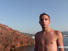 Extrait exclusif of Lifeguard  Kevin Ass fuck by Mack Manus