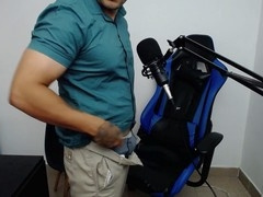 Gay caught masturbating, office, gay cum compilation