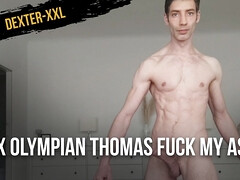 Ex olympikon Thomas fuck my ass. He cum soo quick .