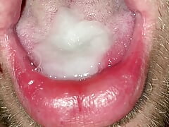 Cum swallowing and CIM play compilation 2 + bonus clip with The Grip 144 plug(11.7cm thick)