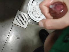 Masturbation in Theo bathroom of The mall