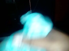 Playing with aunt panties