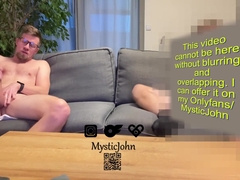 Were Jerking Off Together On The Couch While Watching Porn