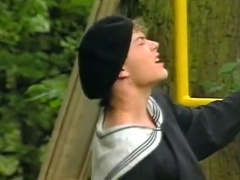 Horny male in hottest barebacking, vintage homo xxx movie