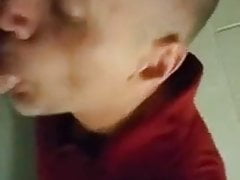 Lunch break blowjob