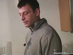 Two straight black guys fuck for money