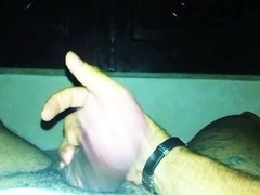 Handsome sex, hand-job, big cock cumming