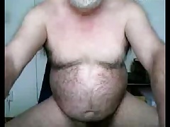 grandpa cum on cam
