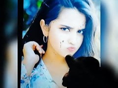 Roshni Walia Cum and Spit tribute