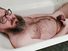 Another self piss video with ball slapping