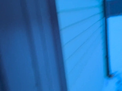 № 455 Lads nail in the barn in winter, and stepfather stags on them