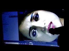 Trisha hot cum facial spit tribute