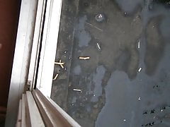Me Pissing on Friends Balcony when I was 18 Yo