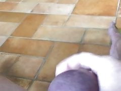 Playing with my tight tied balls