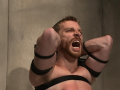 Sexy male slave likes to obey his master's sexual desires