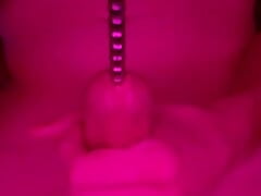 Urethral Vibrator, New Light & Cumshot
